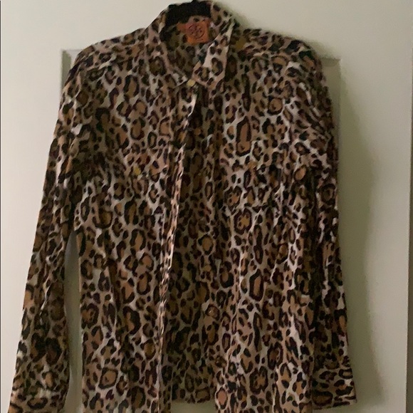 Tory Burch Tops - Tory Burch Animal print blouse